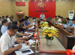 Xuân Mai: kiểm điểm công tác quản lý giết mổ, vận chuyển, kinh doanh động vật và sản phẩm động vật