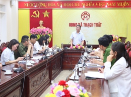Xã Thạch Thất triển khai kế hoạch tham gia Hội thi “Lực lượng tham gia bảo vệ an ninh, trật tự ở cơ sở giỏi” năm 2026