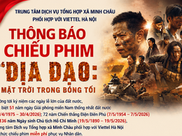 Thông báo chiếu phim miễn phí, Bộ phim: “Địa đạo - Mặt trời trong bóng tối”.
