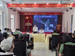 Phường Kiến Hưng phối hợp phổ biến tiếp nhận ý kiến liên quan việc thu hồi đất dự án đầu tư xây dựng đường Vành đai 3,5 đoạn từ Phúc La - Văn Phú đến cao tốc Pháp Vân - Cầu Giẽ