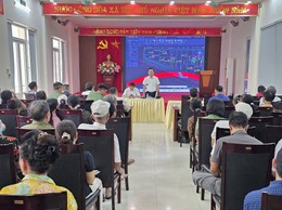 Phường Phú Lương phối hợp phổ biến tiếp nhận ý kiến liên quan việc thu hồi đất dự án đầu tư xây dựng đường Vành đai 3,5 đoạn từ Phúc La - Văn Phú đến cao tốc Pháp Vân - Cầu Giẽ