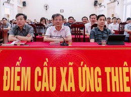 Hà Nội triển khai thi hành Luật Thủ đô năm 2026 Xã Ứng Thiên tham dự hội nghị trực tuyến cùng hơn 8.000 đại biểu toàn thành phố