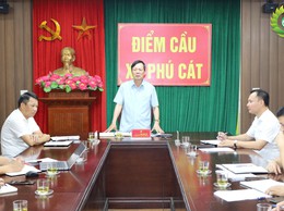 Phú Cát tăng tốc giải phóng mặt bằng, thúc đẩy giải ngân vốn đầu tư công năm 2026