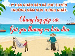 Chung tay hướng về biển đảo – Kết nối từ các trường học xã Phú Xuyên