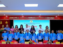 Công đoàn 10 phường thuộc Cụm thi đua số 01 triển khai giao ước thi đua năm 2026
