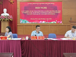 Phường Khương Đình tổ chức lấy ý kiến nhân dân về phương án bồi thường, hỗ trợ, tái định cư dự án đường vành đai 2,5
