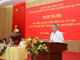 Phường Yên Sở: Đại biểu Quốc hội thuộc đơn vị bầu cử số 3 thành phố Hà Nội đã tiếp xúc cử tri sau kỳ họp thứ Nhất, Quốc hội khóa XVI