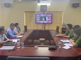 Hoài Đức dự Hội nghị trực tuyến về tăng cường sự lãnh đạo của Đảng đối với công tác PCCC và CNCH