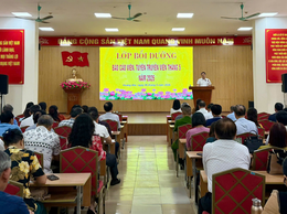 KHAI GIẢNG LỚP BỒI DƯỠNG BÁO CÁO VIÊN, TUYÊN TRUYỀN VIÊN THÁNG 5 NĂM 2026