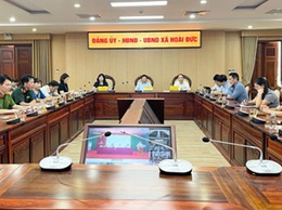 HĐND xã Hoài Đức dự hội nghị trực tuyến tiếp xúc cử tri sau kỳ họp thứ Nhất, Quốc hội khóa XVI
