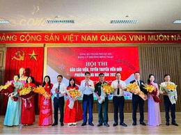 Sôi nổi Hội thi Báo cáo viên, tuyên truyền viên giỏi
năm 2026 tại phường Đông Ngạc
