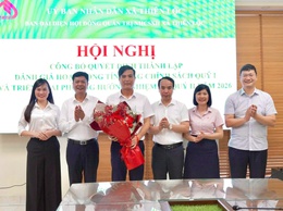 Ban đại diện Hội đồng quản trị Ngân hàng Chính sách xã hội xã Thiên Lộc họp phiên thứ nhất năm 2026