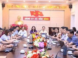 XÃ VÂN ĐÌNH THAM DỰ HỘI NGHỊ TRIỂN KHAI THI HÀNH LUẬT THỦ ĐÔ NĂM 2026