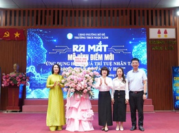 TRƯỜNG THCS NGỌC LÂM TỔ CHỨC LỄ RA MẮT MÔ HÌNH ĐIỂM: “ỨNG DỤNG HIỆU QUẢ TRÍ TUỆ NHÂN TẠO (AI) TRONG QUẢN LÝ VÀ DẠY HỌC”