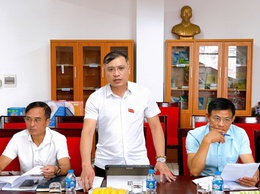 Đoàn giám sát của HĐND Phường giám sát tại Trường Mầm non Thanh Xuân Nam