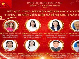 Xã Bình Minh sẵn sàng tổ chức hội thi báo cáo viên, tuyên truyền viên giỏi năm 2026