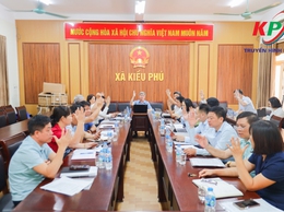 Đảng uỷ xã Kiều Phú tổ chức Hội nghị Ban Chấp hành Đảng bộ xã lần thứ 11, nhiệm kỳ 2025-2030