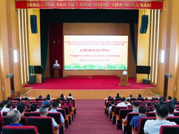 Khai mạc lớp bồi dưỡng nghiệp vụ công tác dân vận năm 2026