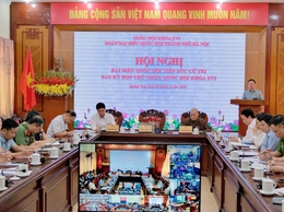 Đại biểu Quốc hội thành phố Hà Nội tiếp xúc cử tri đơn vị bầu cử số 6