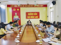 UBND xã Hòa Lạc tập trung giải quyết các ý kiến, kiến nghị của cử tri