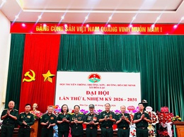 Hội truyền thống Trường Sơn- Đường Hồ Chí Minh xã Hòa Lạc tổ chức thành công Đại hội lần thứ I, nhiệm kỳ 2026– 2031. 