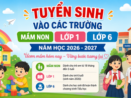 Quảng Bị triển khai Kế hoạch tuyển sinh vào các trường mầm non, lớp 1, lớp 6 năm học 2026-2027