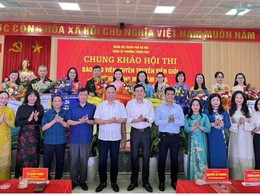 Đảng ủy phường Tương Mai tổ chức Chung khảo hội thi Báo cáo viên, tuyên truyền viên giỏi năm 2026