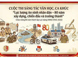 Công an Thành phố Hà Nội tổ chức cuộc thi sáng tác văn học, ca khúc với chủ đề 