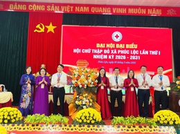 Đại hội Hội Chữ thập đỏ xã Phúc Lộc lần thứ I, nhiệm kỳ 2026 – 2031 thành công tốt đẹp