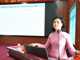 Hơn 100 đại biểu tham dự lớp Tập huấn công tác văn thư, lưu trữ năm 2026.