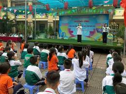 Trường Tiểu học Liên Hồng hưởng ứng tháng hành động vì an toàn thực phẩm năm 2026