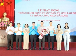 Xã Đan Phượng phát động Tháng hành động về an toàn, vệ sinh lao động và Tháng Công nhân năm 2026