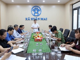 Xuân Mai: tổ chức hội nghị Ban chỉ đạo thi trên địa bàn xã
