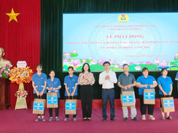Lễ phát động Tháng công nhân và Hưởng ướng tháng hành động về an toàn, vệ sinh lao động năm 2026