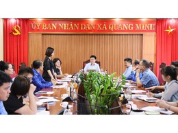 Xã Quang Minh họp thống nhất phương án tổ chức Phiên giao dịch việc làm lưu động năm 2026