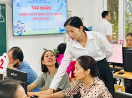 Trường Tiểu học Tòng Bạt: Đẩy mạnh bồi dưỡng năng lực số, sẵn sàng cho công cuộc chuyển đổi số giáo dục