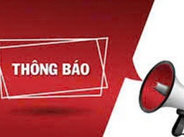 THÔNG BÁO 