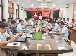 Hội nghị giao ban công tác đầu tư công và tiến độ thực hiện các dự án trọng điểm trên địa bàn xã
