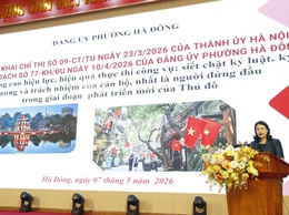 Phường Hà Đông triển khai thực hiện Chỉ thị số 09-CT/TU và Quy định số 11-QĐ/TU của Thành uỷ Hà Nội