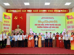 Hội thi Báo cáo viên, Tuyên truyền viên giỏi phường Phương Liệt năm 2026: sôi nổi, thiết thực, lan tỏa từ cơ sở