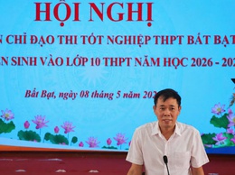 UBND xã Bất Bạt triển khai công tác bảo đảm an toàn kỳ thi tốt nghiệp THPT và tuyển sinh vào lớp 10 năm 2026