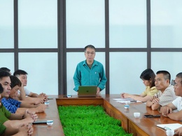 Bàn giao mặt bằng để thực hiện dự án Đầu tư xây dựng Nhà máy nhựa Việt Nhật 5 tại xã Dân Hòa