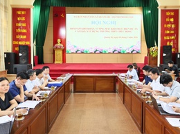 Quảng Bị tổ chức Hội nghị tháo gỡ khó khăn, vướng mắc trong thực hiện dự án cải tạo, xây dựng Trường THPT Chúc Động