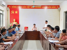 XÃ KIM ANH TỔ CHỨC HỘI NGHỊ ĐÁNH GIÁ NĂNG SUẤT VÀ NGHIỆM THU THỦY LỢI PHÍ VỤ XUÂN NĂM 2026
