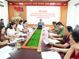 Đảng ủy xã Thuận An triển khai kế hoạch tổ chức chung khảo hội thi báo cáo viên giỏi, tuyên truyền viên giỏi xã năm 2026