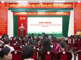 UBND xã Thiên Lộc tổ chức hội nghị tập huấn kiến thức về an toàn thực phẩm năm 2026.