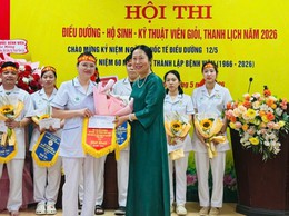 Bệnh viện đa khoa Thạch Thất tổ chức Hội thi điều dưỡng – hộ sinh – kỹ thuật viên giỏi, thanh lịch năm 2026