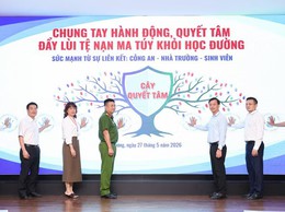 Công an phường Phú Lương phối hợp tổ chức hội nghị tuyên truyền, giáo dục pháp luật về phòng chống ma túy trong trường học
