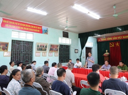 UBND xã Phú Nghĩa tổ chức đối thoại với 61 hộ dân  thôn Đồi 3 làm rõ những nội dung liên quan đếnPhương án hỗ trợ, bồi thường và tái định cư thực hiện Dự án cải tạo, nâng cấp Quốc lộ 6 đoạn Ba La – Xuân Mai