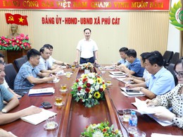 Phú Cát tập trung đẩy nhanh giải ngân vốn đầu tư công năm 2026